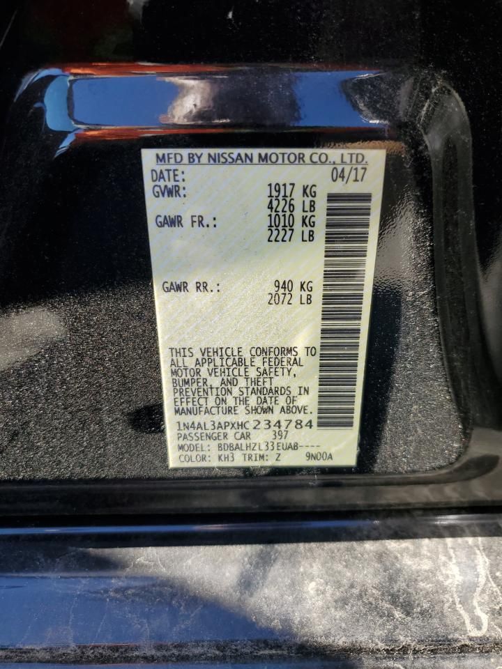 2017 Nissan Altima 2.5