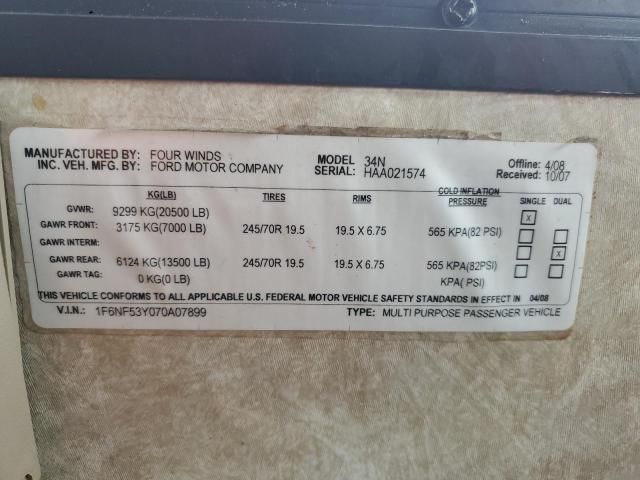 2009 Ford 2009 Four Winds Hurricane-rv