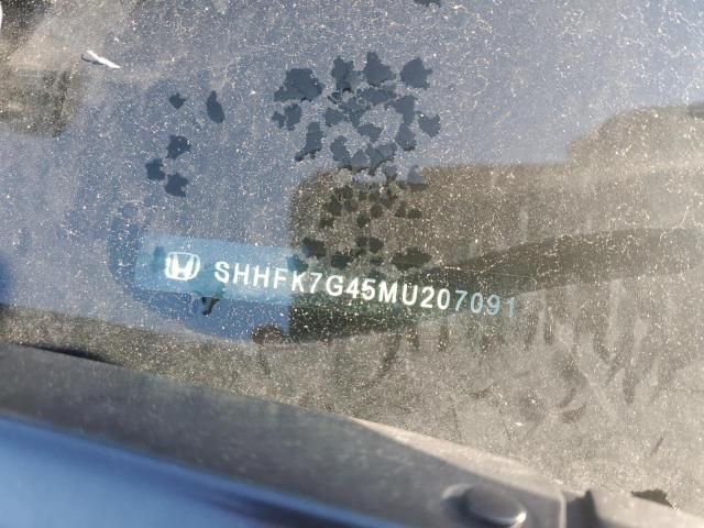 2021 Honda Civic Sport