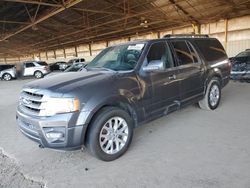 Ford Expedition salvage cars for sale: 2015 Ford Expedition EL Limited