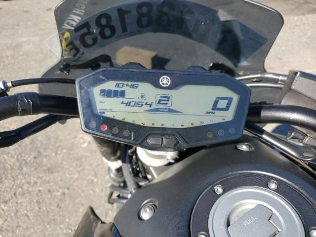 2016 Yamaha FZ07