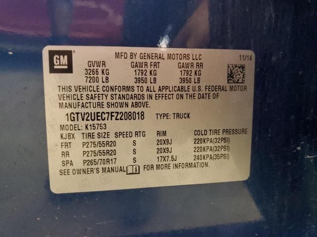 2015 GMC Sierra K1500 SLE