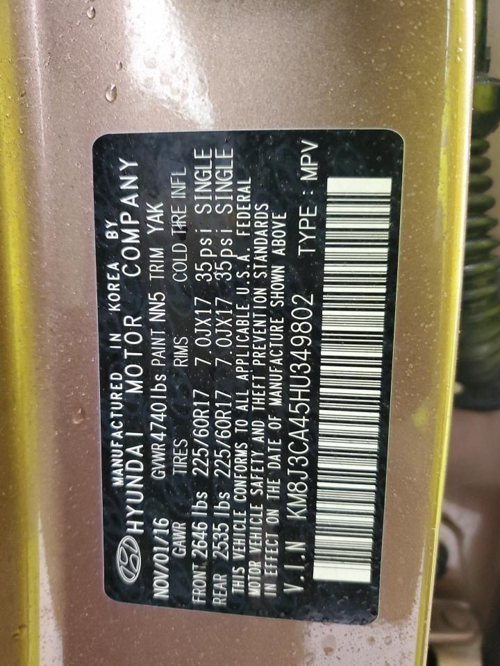 2017 Hyundai Tucson Limited