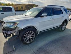 Ford Explorer salvage cars for sale: 2017 Ford Explorer Limited