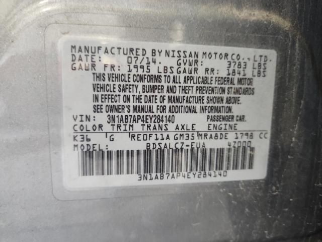 2014 Nissan Sentra s