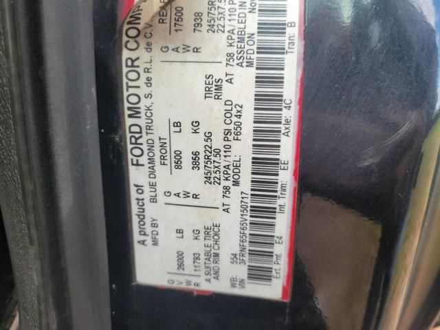 2005 Ford F650 Super-Trucks Rollback TOW Truck