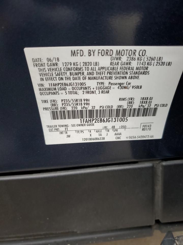 2018 Ford Taurus sel