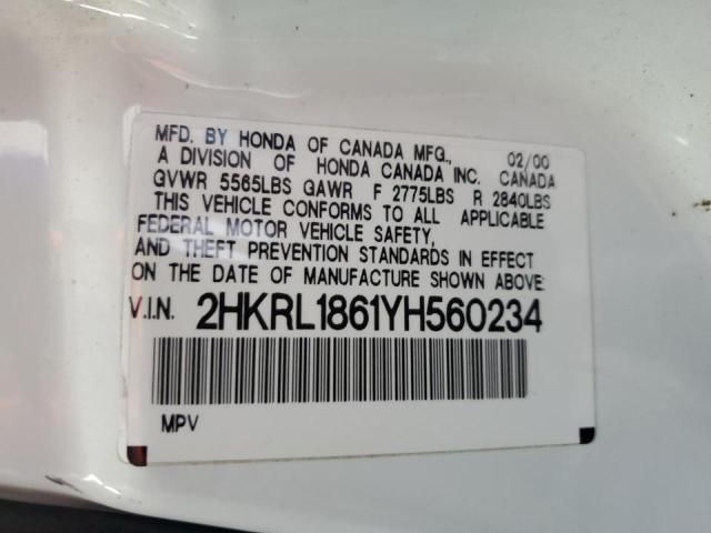 2000 Honda Odyssey ex