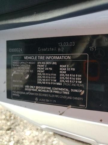 2002 Mercedes-Benz C 230K Sport Coupe