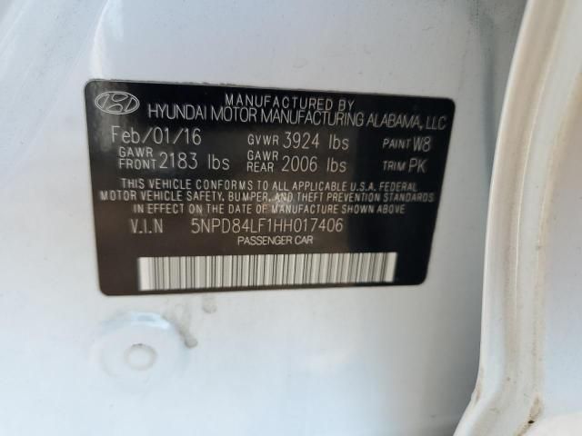 2017 Hyundai Elantra SE