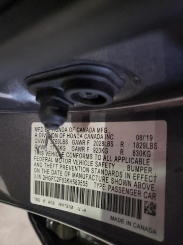 2019 Honda Civic Sport