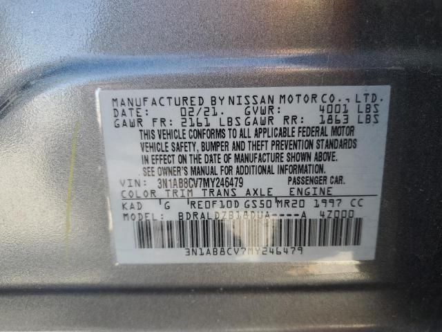 2021 Nissan Sentra SV