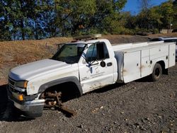 Salvage trucks for sale at Marlboro, NY auction: 2007 Chevrolet Silverado K3500