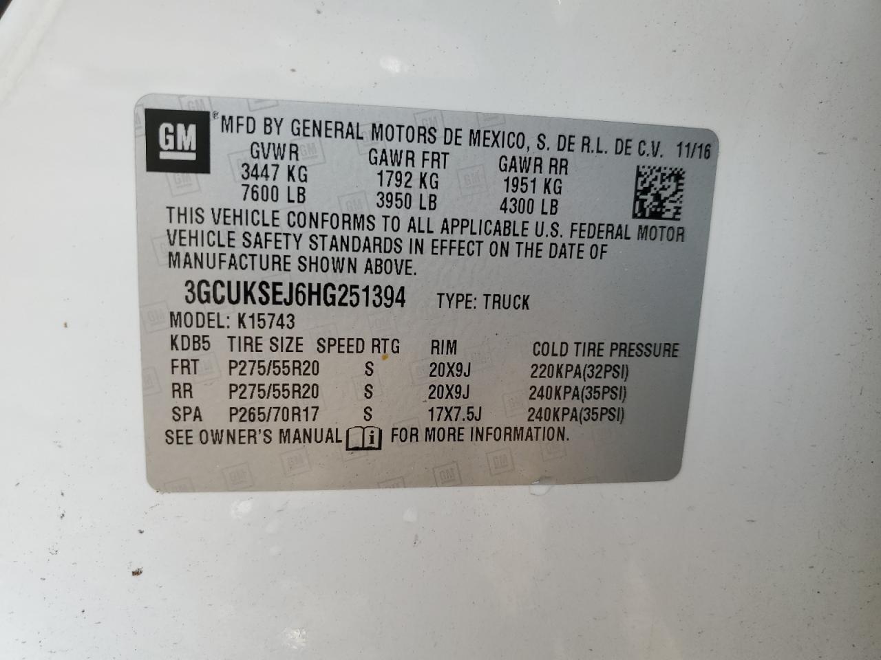 2017 Chevrolet Silverado K1500 ltz