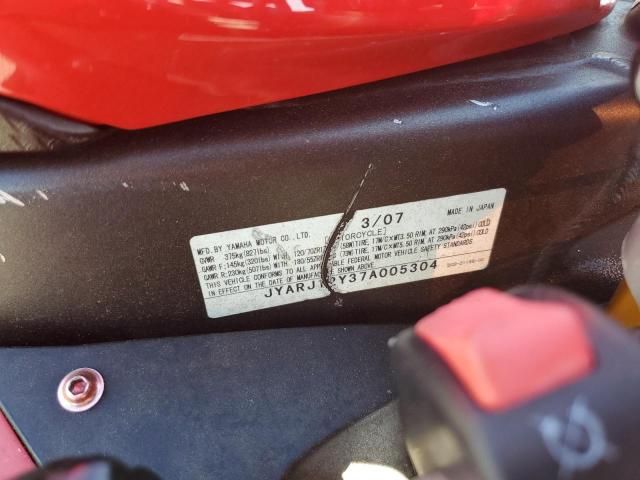 2007 Yamaha YZFR6 L