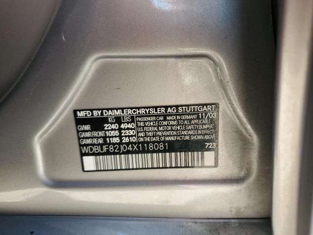 2004 Mercedes-Benz E 320 4matic