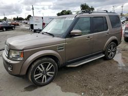 Land Rover LR4 salvage cars for sale: 2015 Land Rover LR4 HSE Luxury