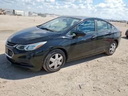 Salvage cars for sale from Copart Houston, TX: 2017 Chevrolet Cruze LS
