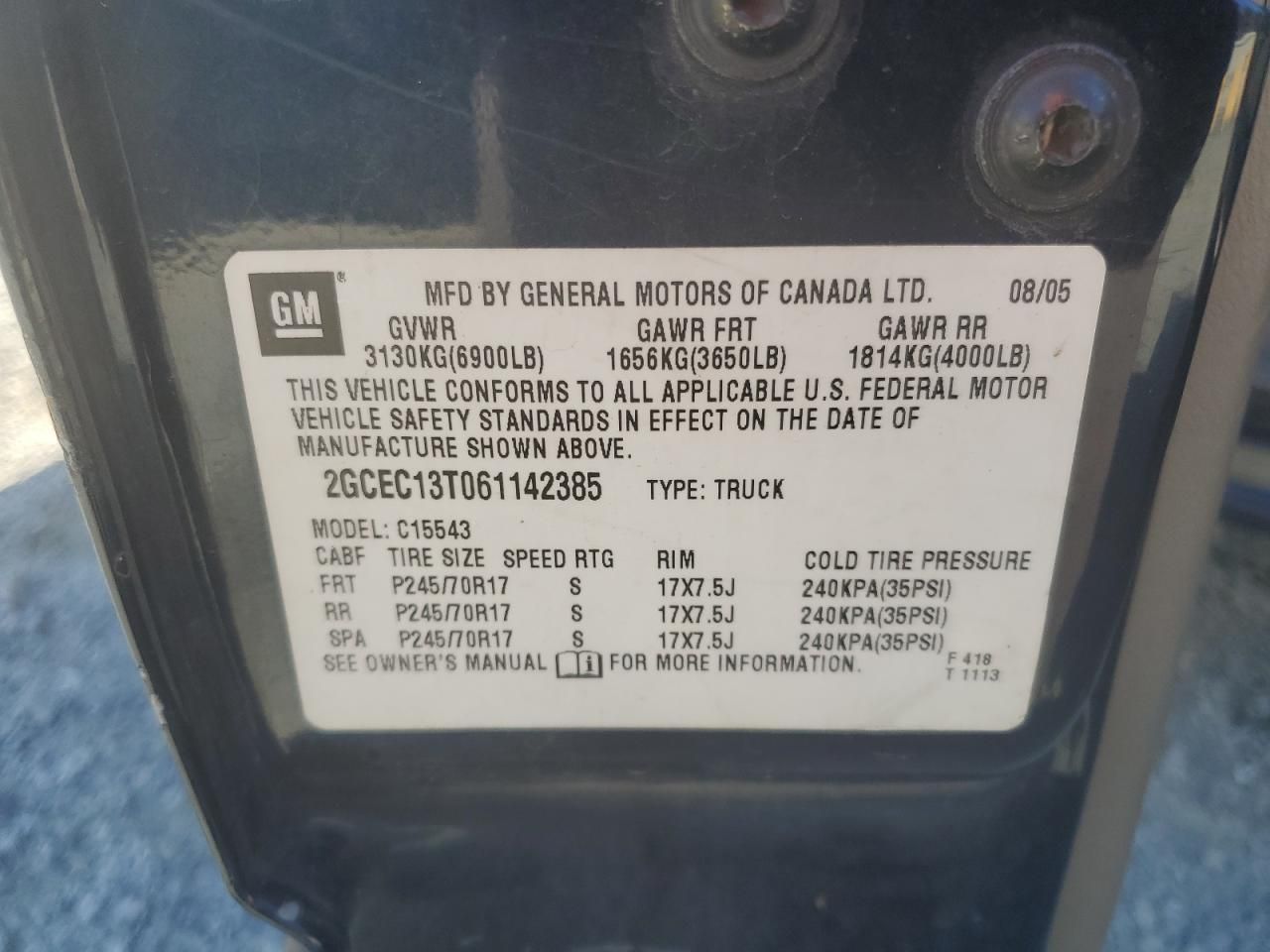 2006 Chevrolet Silverado C1500