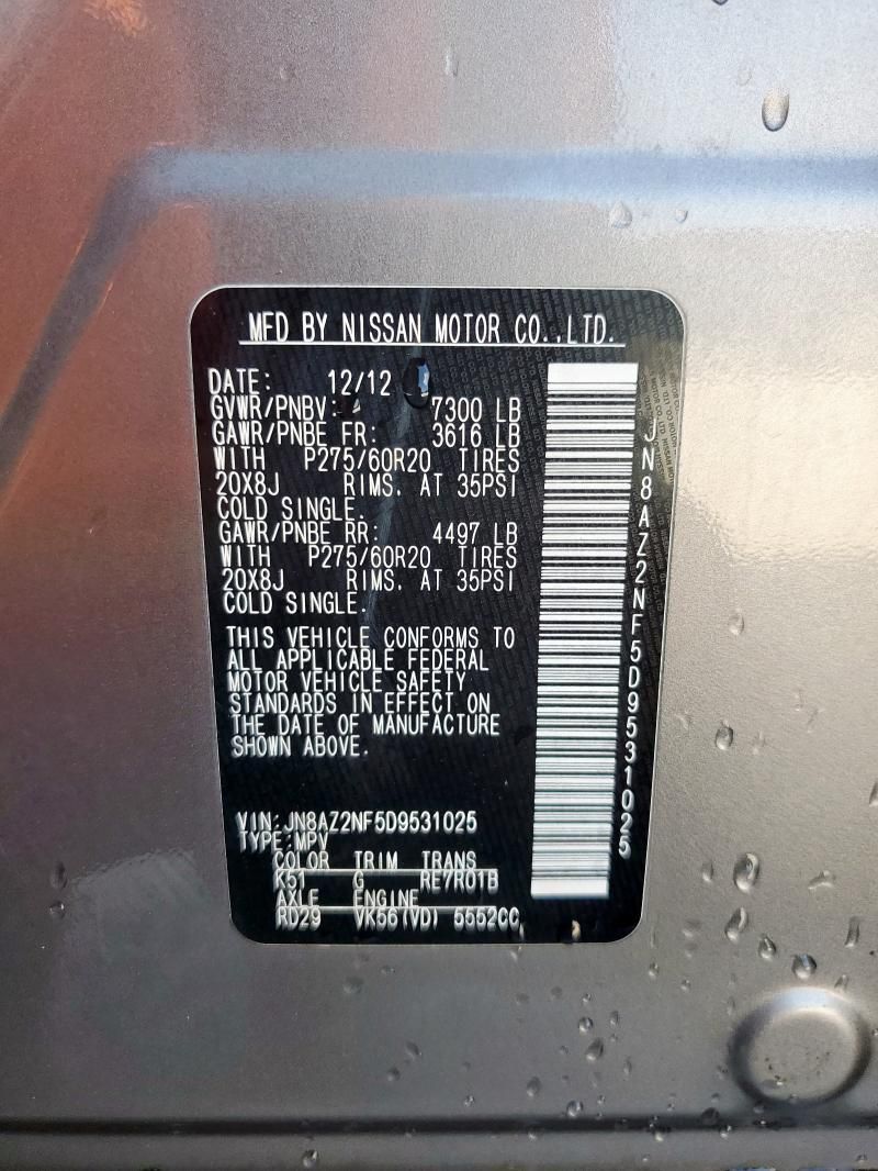 2013 Infiniti QX56