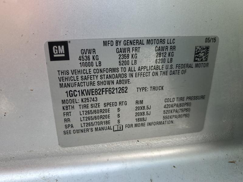 2015 Chevrolet Silverado K2500 Heavy Duty LTZ