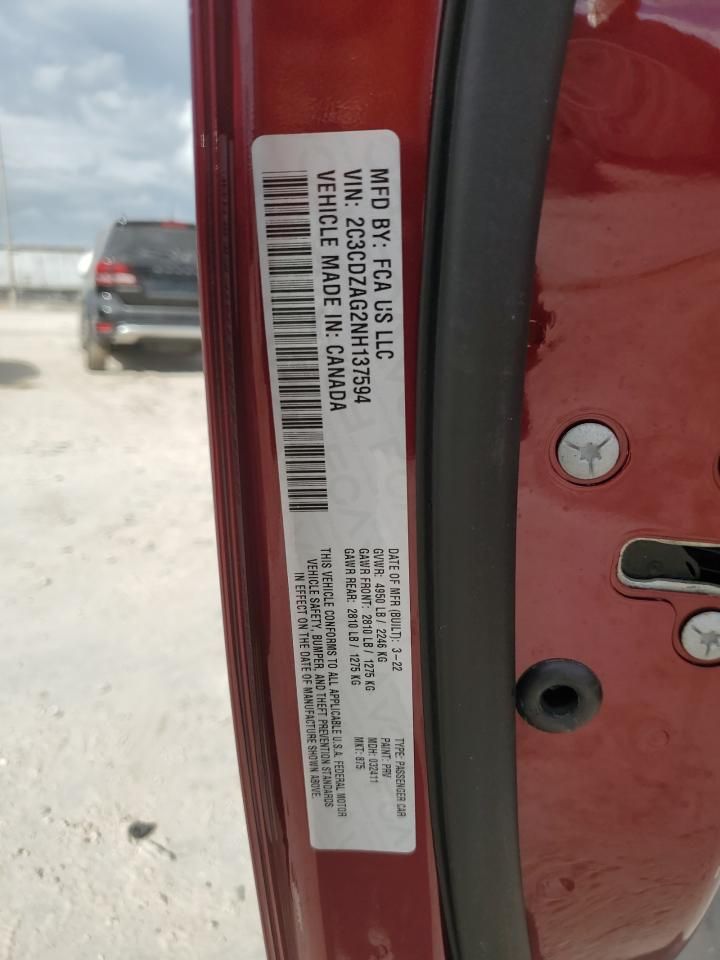 2022 Dodge Challenger sxt