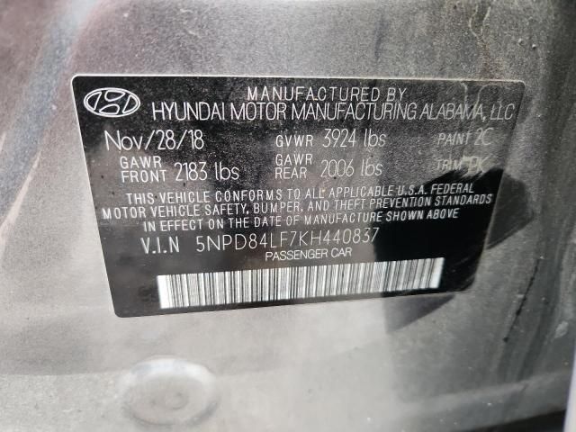 2019 Hyundai Elantra sel