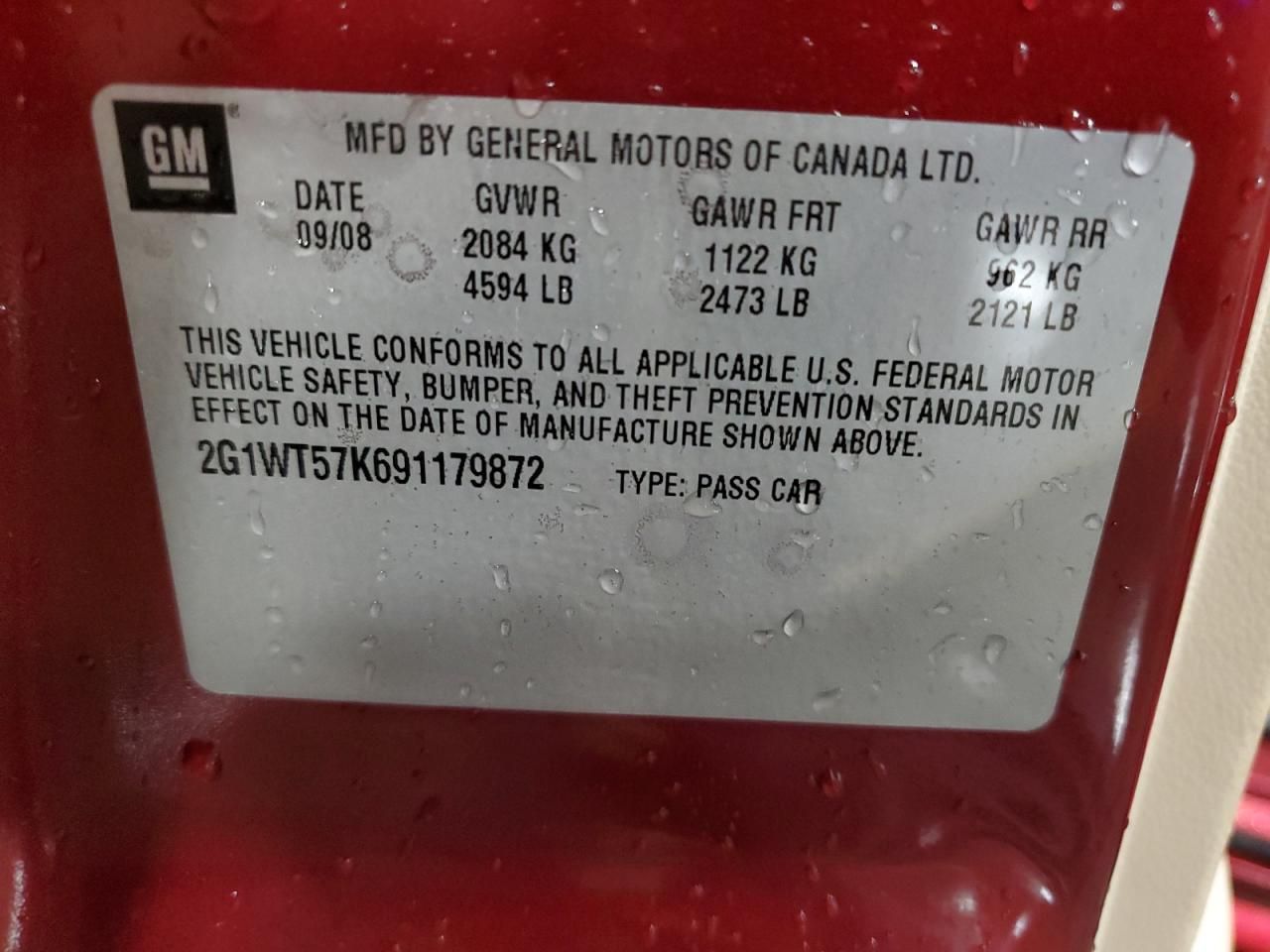 2009 Chevrolet Impala 1LT