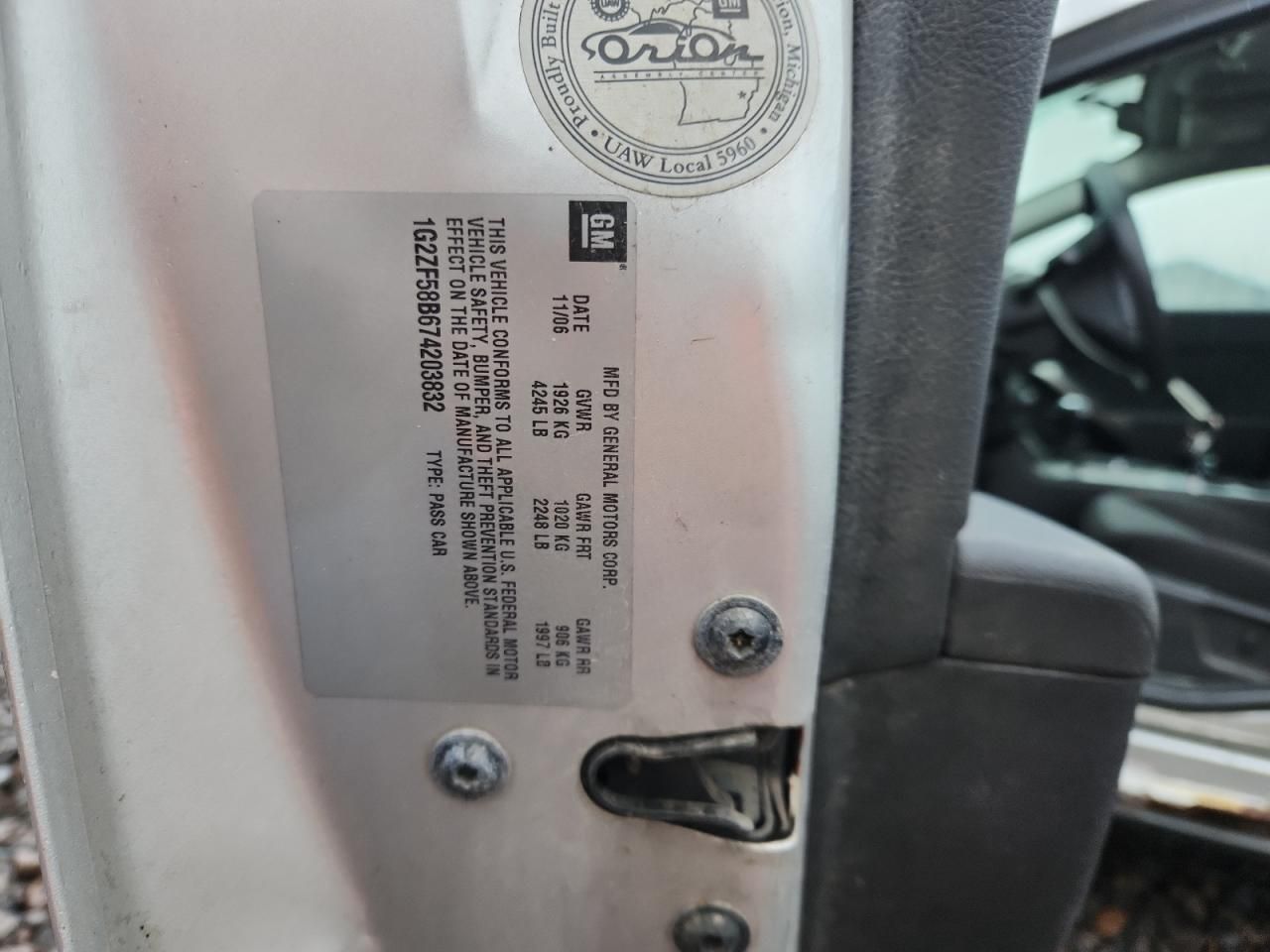 2007 Pontiac G6 Value Leader