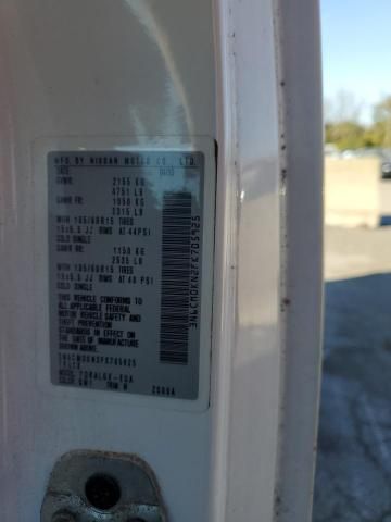 2015 Nissan NV200 2.5S