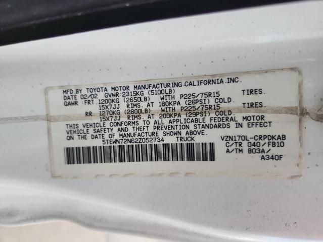 2002 Toyota Tacoma Xtracab
