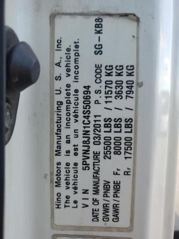2012 Hino Hino 258-Rotator TOW Truck