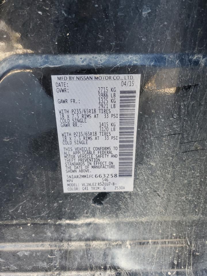 2015 Nissan Pathfinder s
