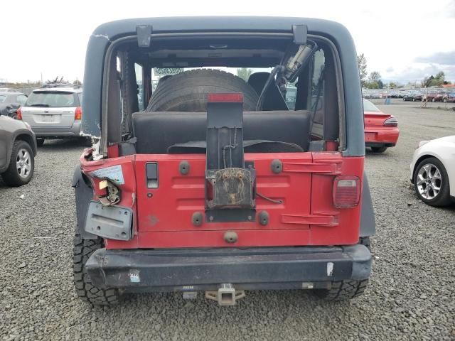 2001 Jeep Wrangler / TJ Sport