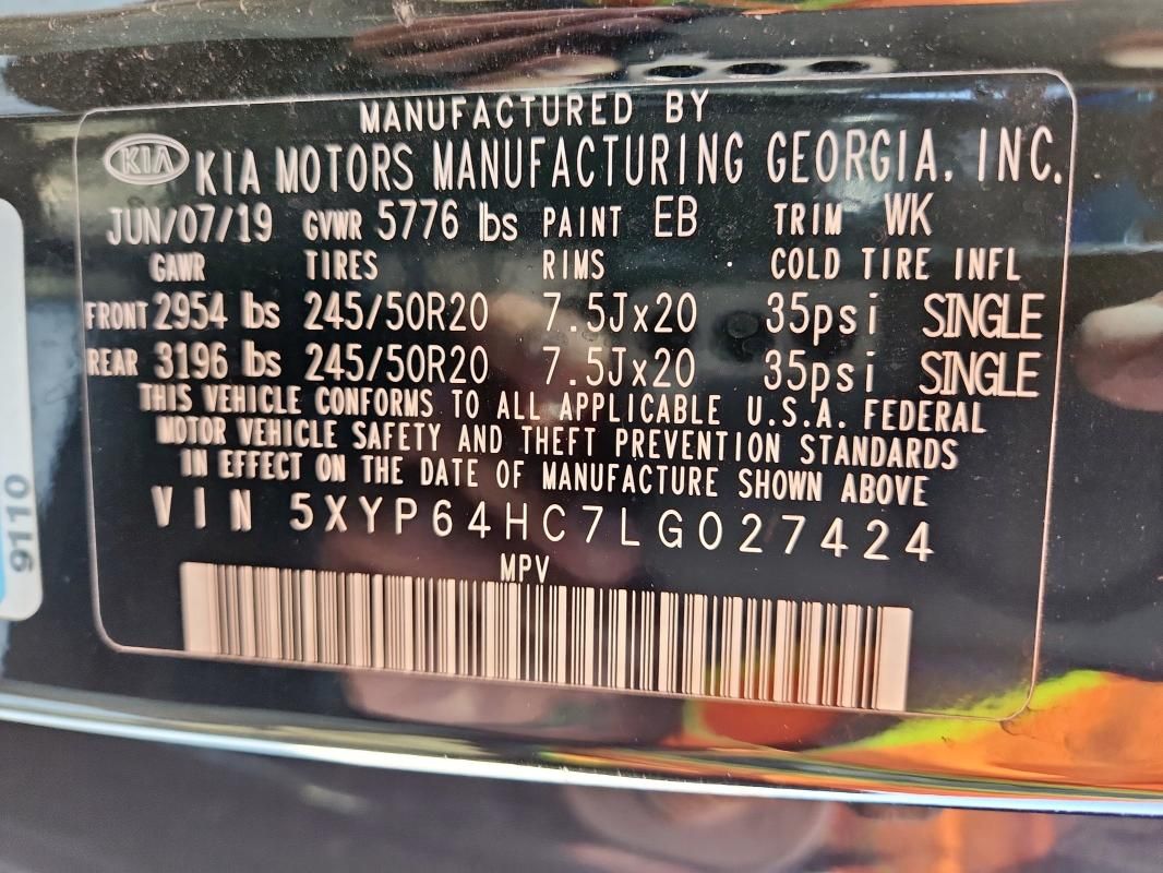 2020 KIA Telluride S
