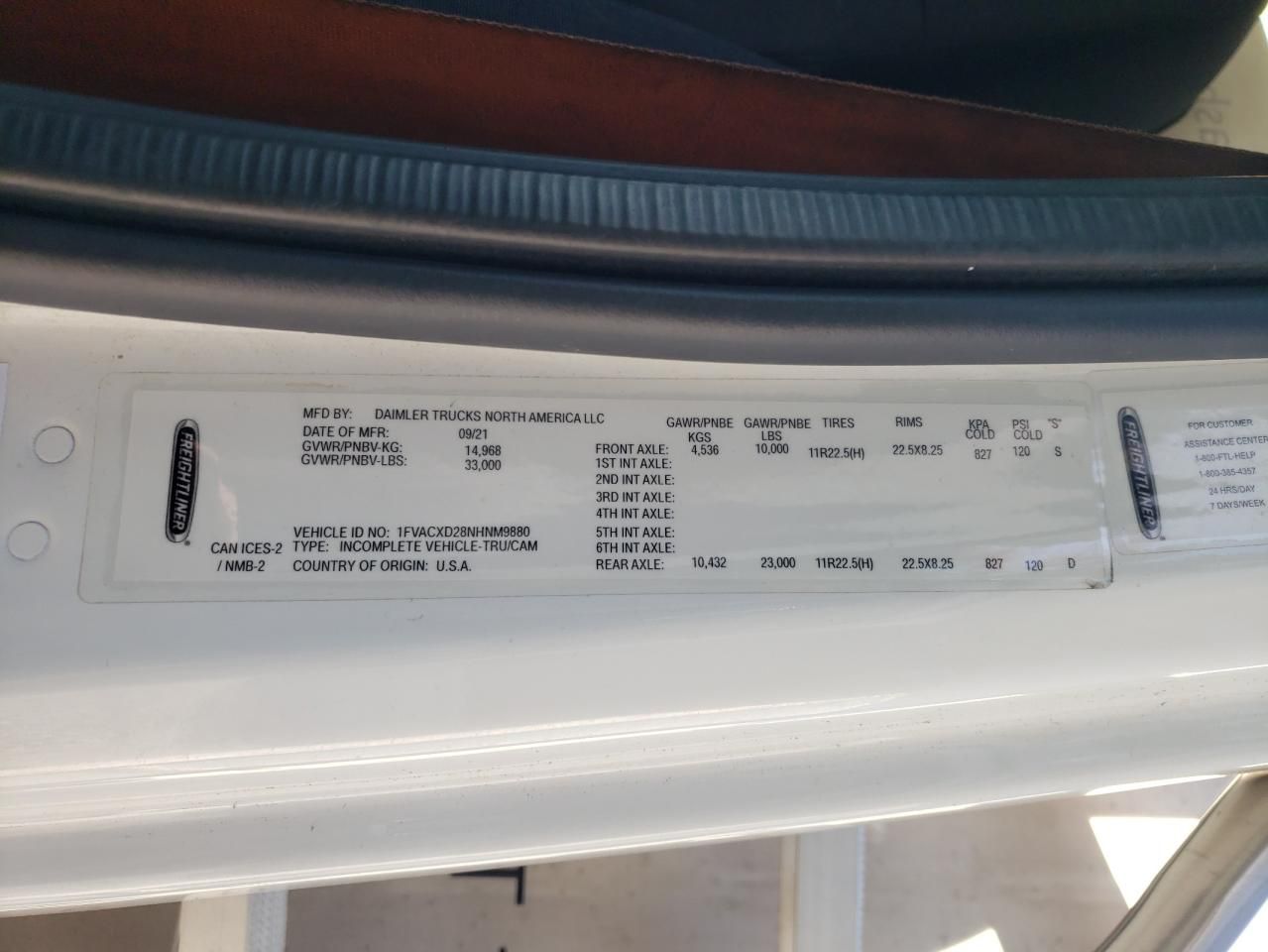 2022 Freightliner M2 106