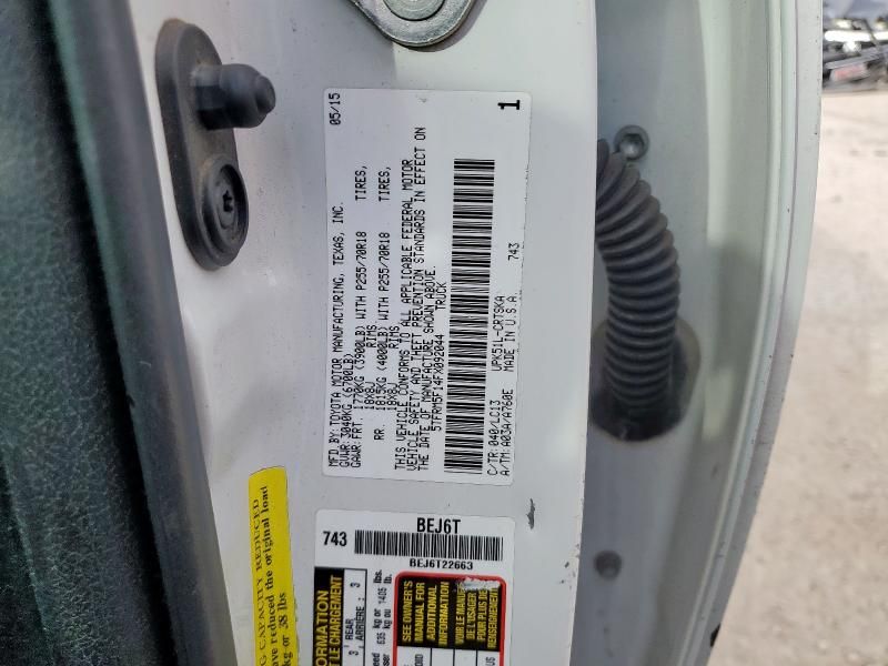 2015 Toyota Tundra Double Cab SR