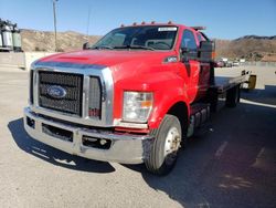 Salvage trucks for sale at Van Nuys, CA auction: 2017 Ford F650 Super Duty
