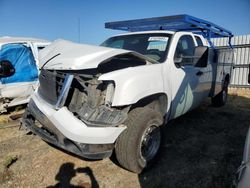 Salvage trucks for sale at Sacramento, CA auction: 2007 GMC New Sierra K3500
