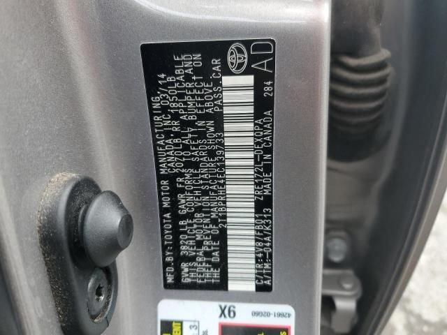 2014 Toyota Corolla ECO