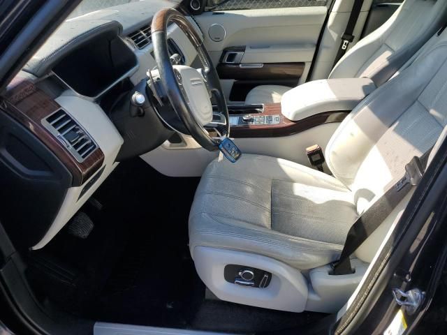 2016 Land Rover Range Rover HSE