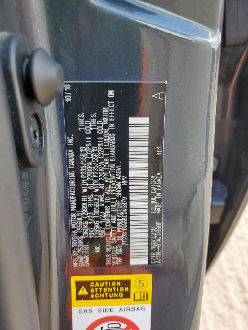 2011 Lexus RX 350