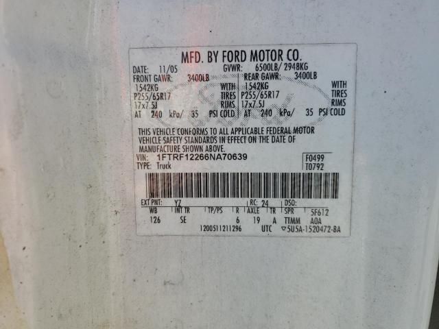2006 Ford F150