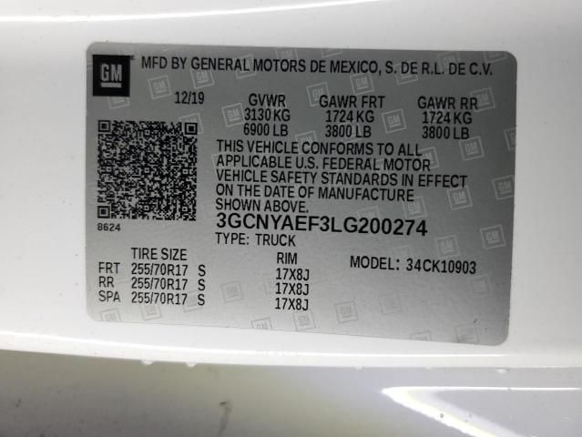 2020 Chevrolet Silverado K1500