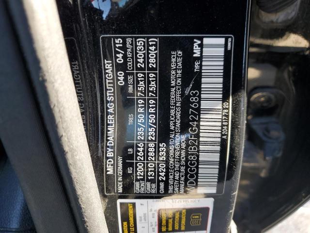 2015 Mercedes-Benz Glk 350 4matic