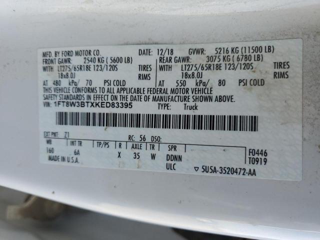 2019 Ford F350 Super Duty