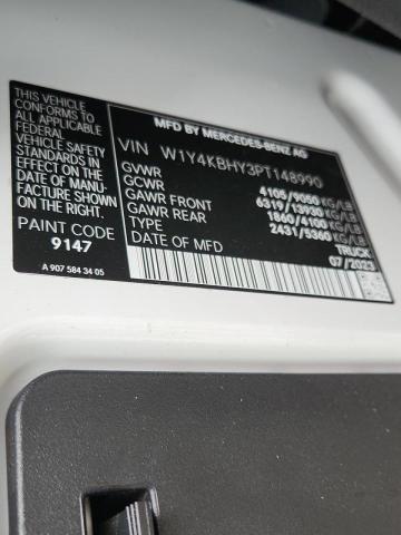 2023 Mercedes-Benz 2023 Mercedes Benz Sprinter Delivery Van