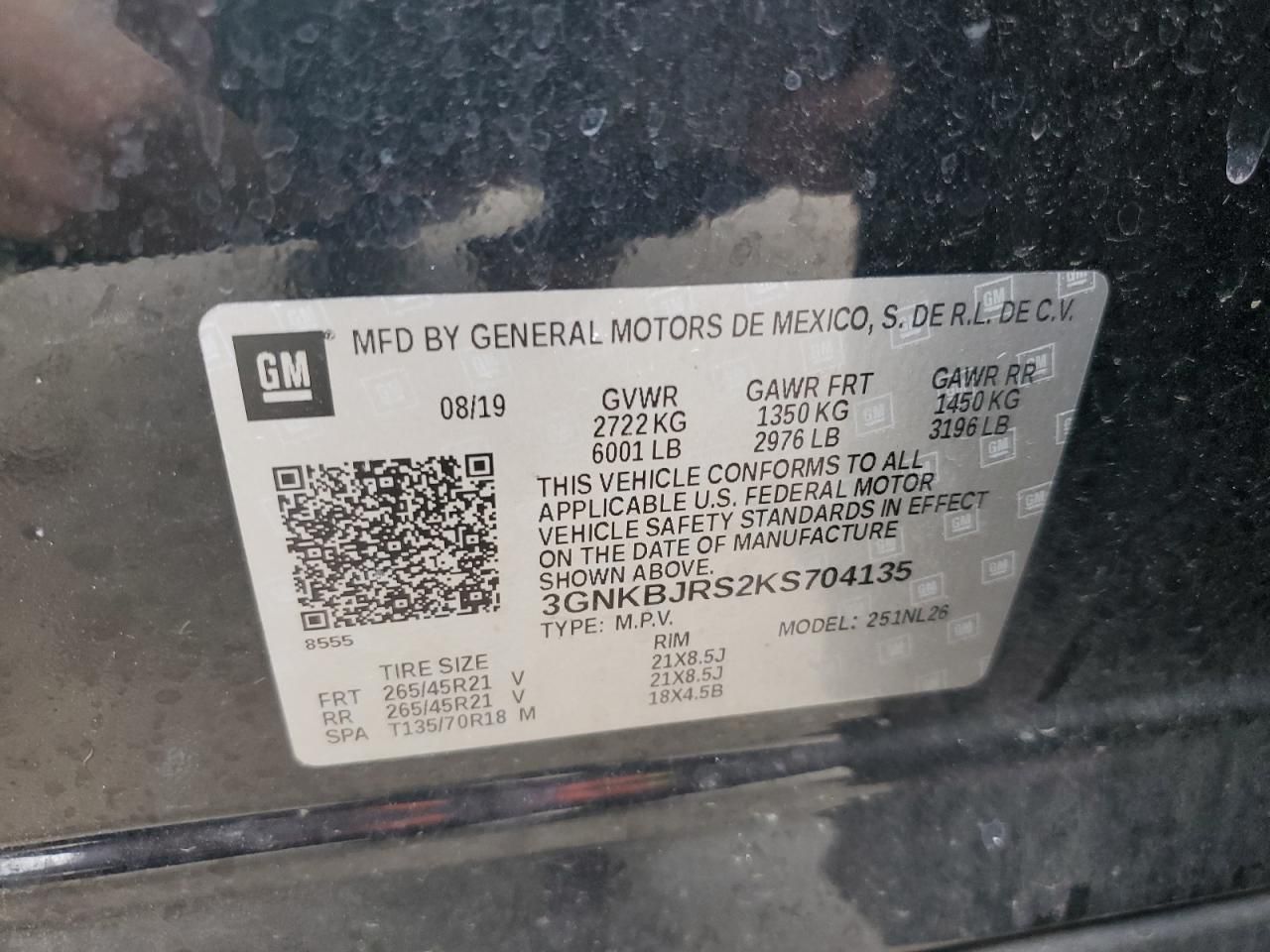 2019 Chevrolet Blazer rs