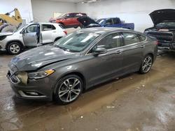2017 Ford Fusion Titanium en venta en Davison, MI