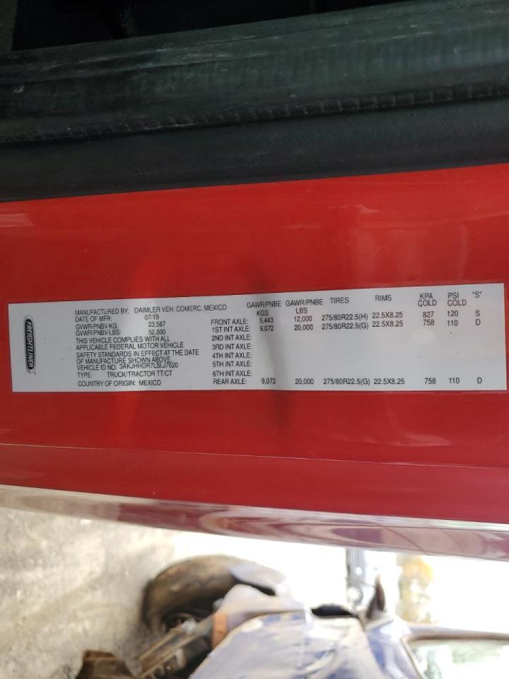 2020 Freigliner 2020 Freightliner Cascadia 126 Semi Truck